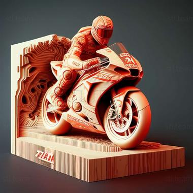 3D model MotoGP 0910 game (STL)